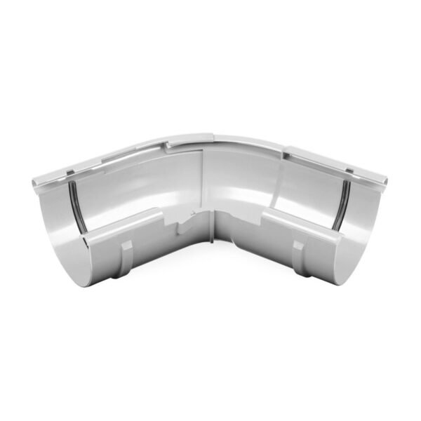 Кут зовнішній регульований 120°-145° BRYZA 75мм білий