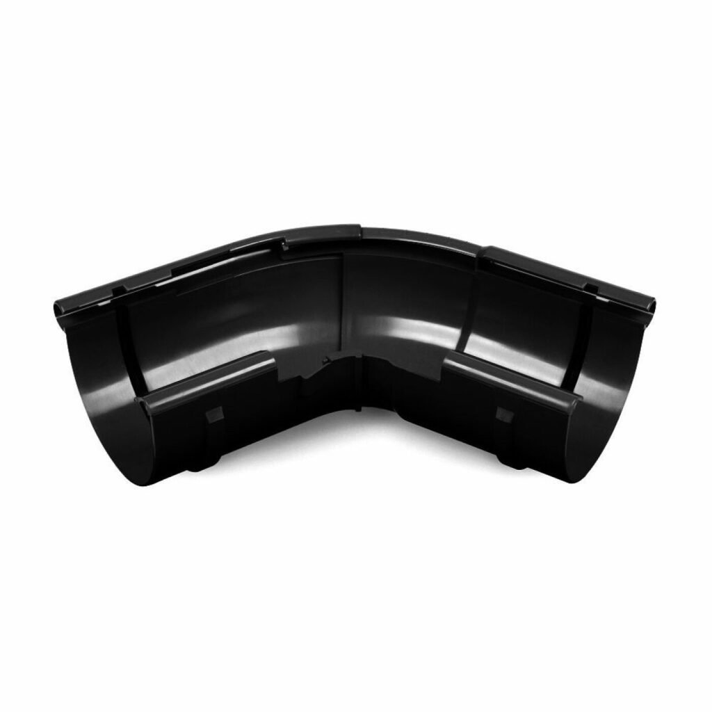 Кут зовнішній регульований 120°-145° BRYZA 75мм чорний