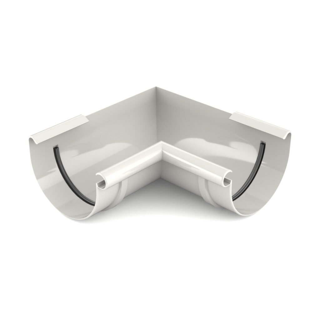 Кут внутрішній 90° BRYZA 100мм білий