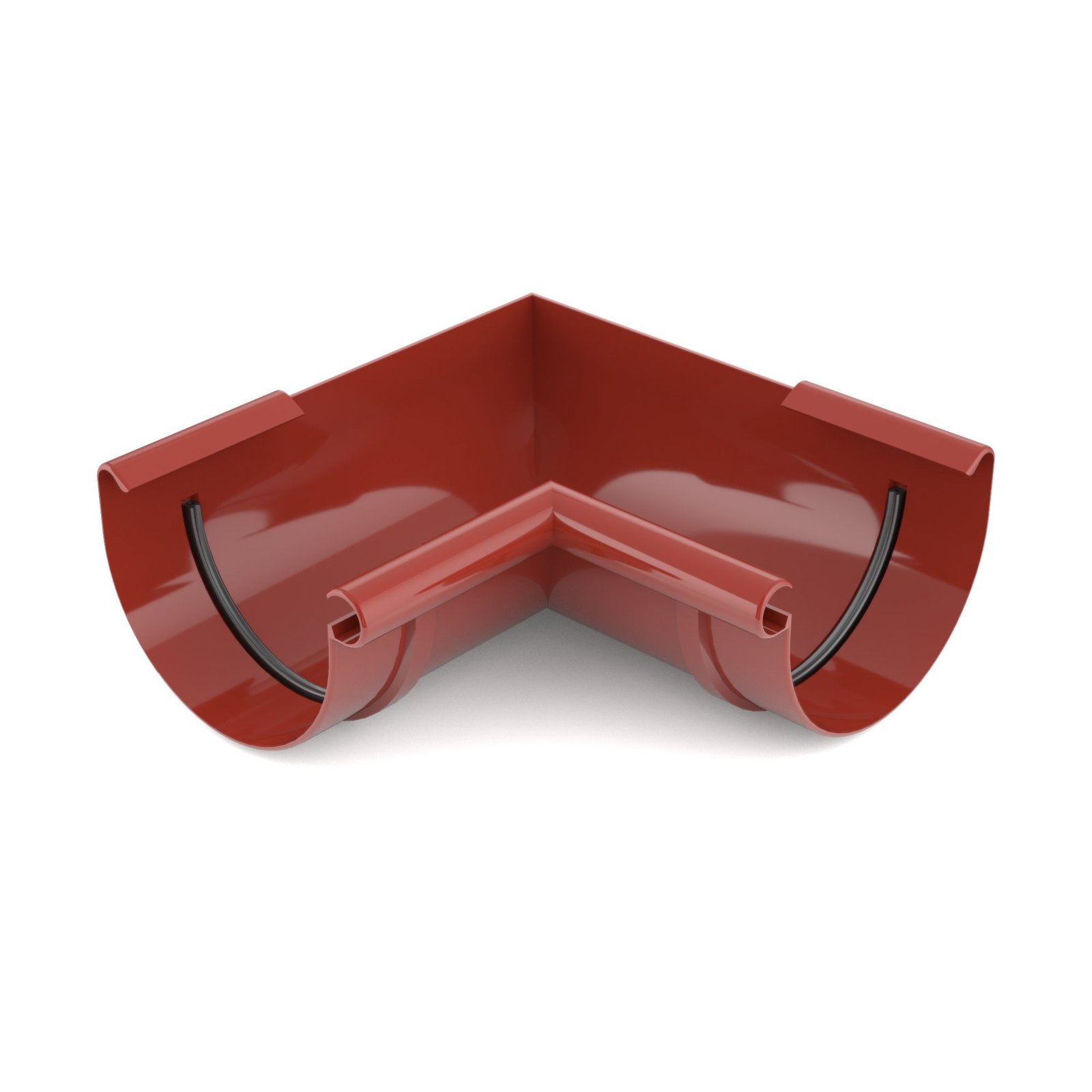 Кут внутрішній 90° BRYZA 100мм червоний Кут внутрішній 90° BRYZA 100мм червоний