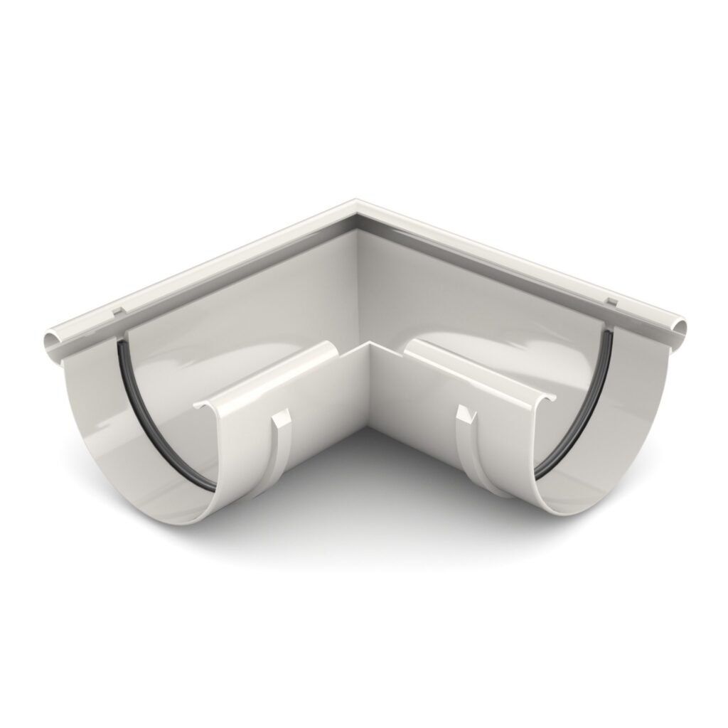 Кут зовнішній 90° BRYZA 100мм білий