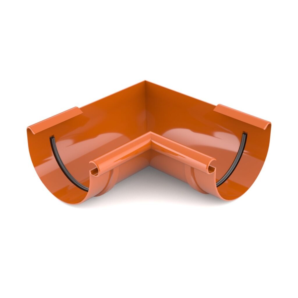 Кут внутрішній 90° BRYZA 125мм цегляний