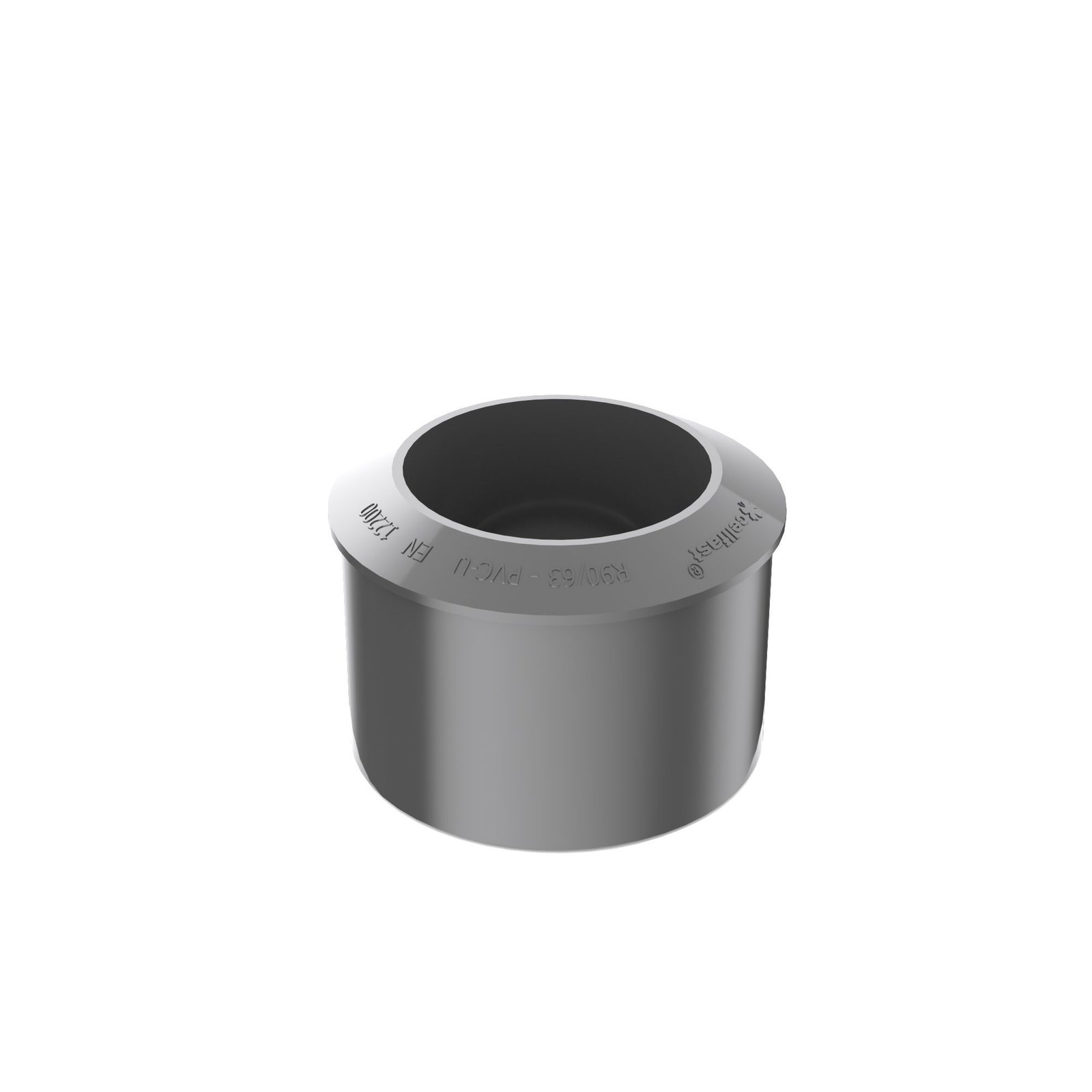 Перехідник BRYZA 90мм/63мм графіт Перехідник BRYZA 90мм/63мм графіт