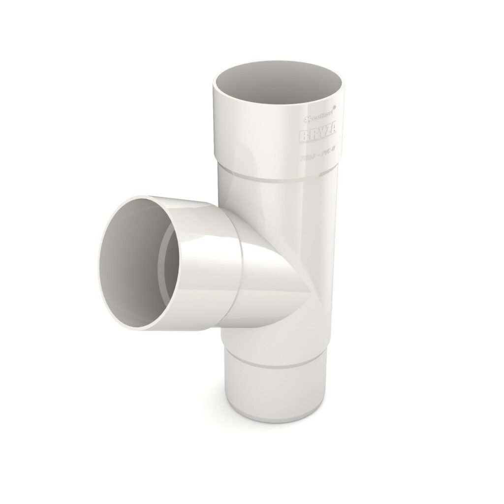 Трійник BRYZA 90/90/90мм білий