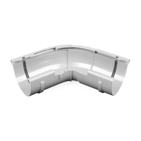 Кут зовнішній регульований 120°-145° BRYZA 125мм білий