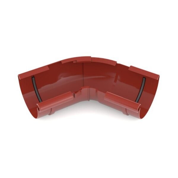 Кут внутрішній регульований 120°-145° BRYZA 125мм червоний