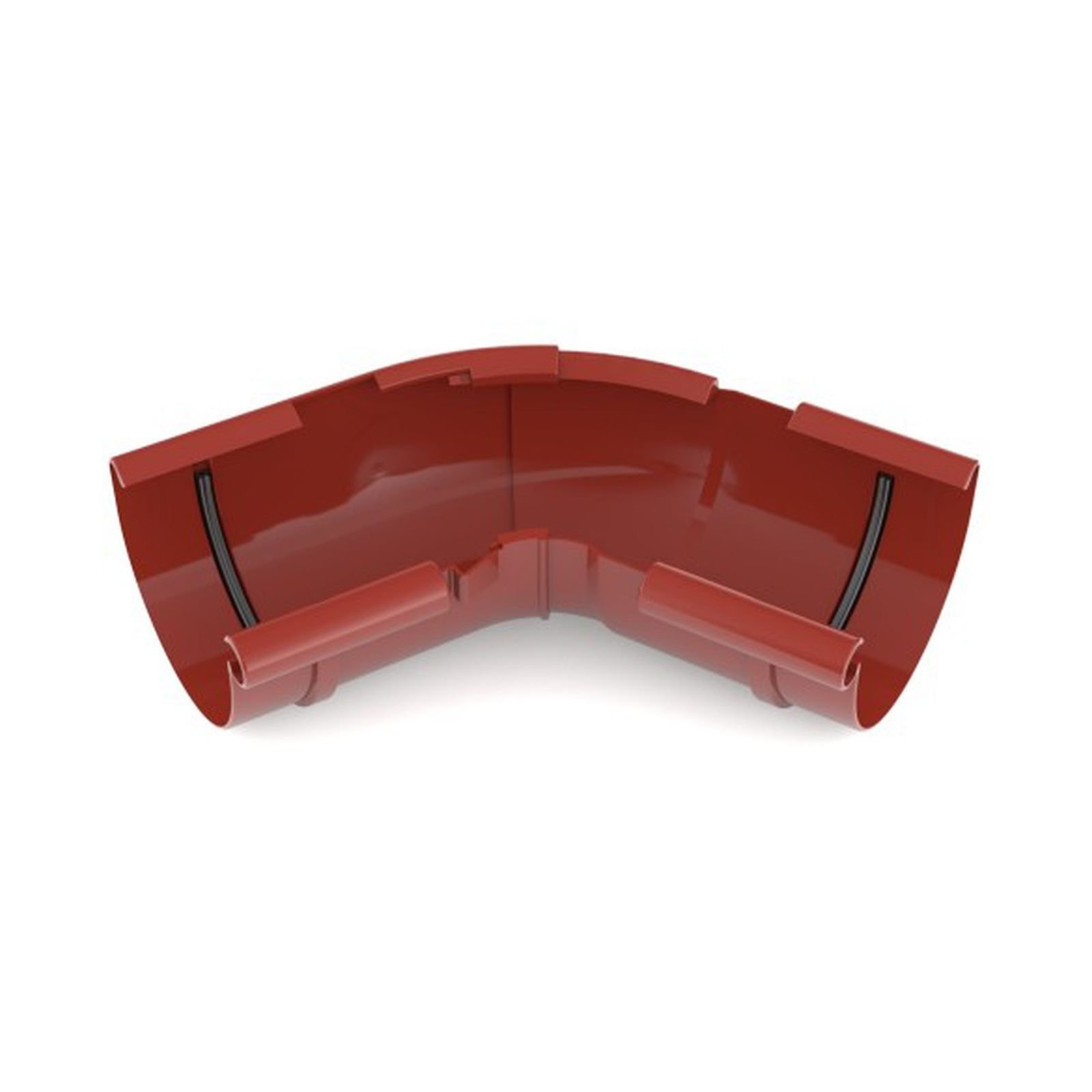 Кут внутрішній регульований 120°-145° BRYZA 125мм червоний Кут внутрішній регульований 120°-145° BRYZA 125мм червоний