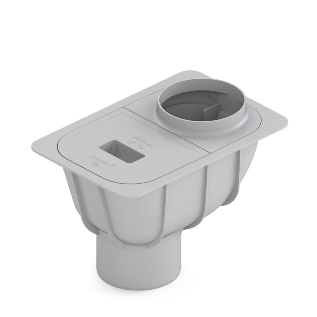 Відстійник BRYZA 110мм сірий