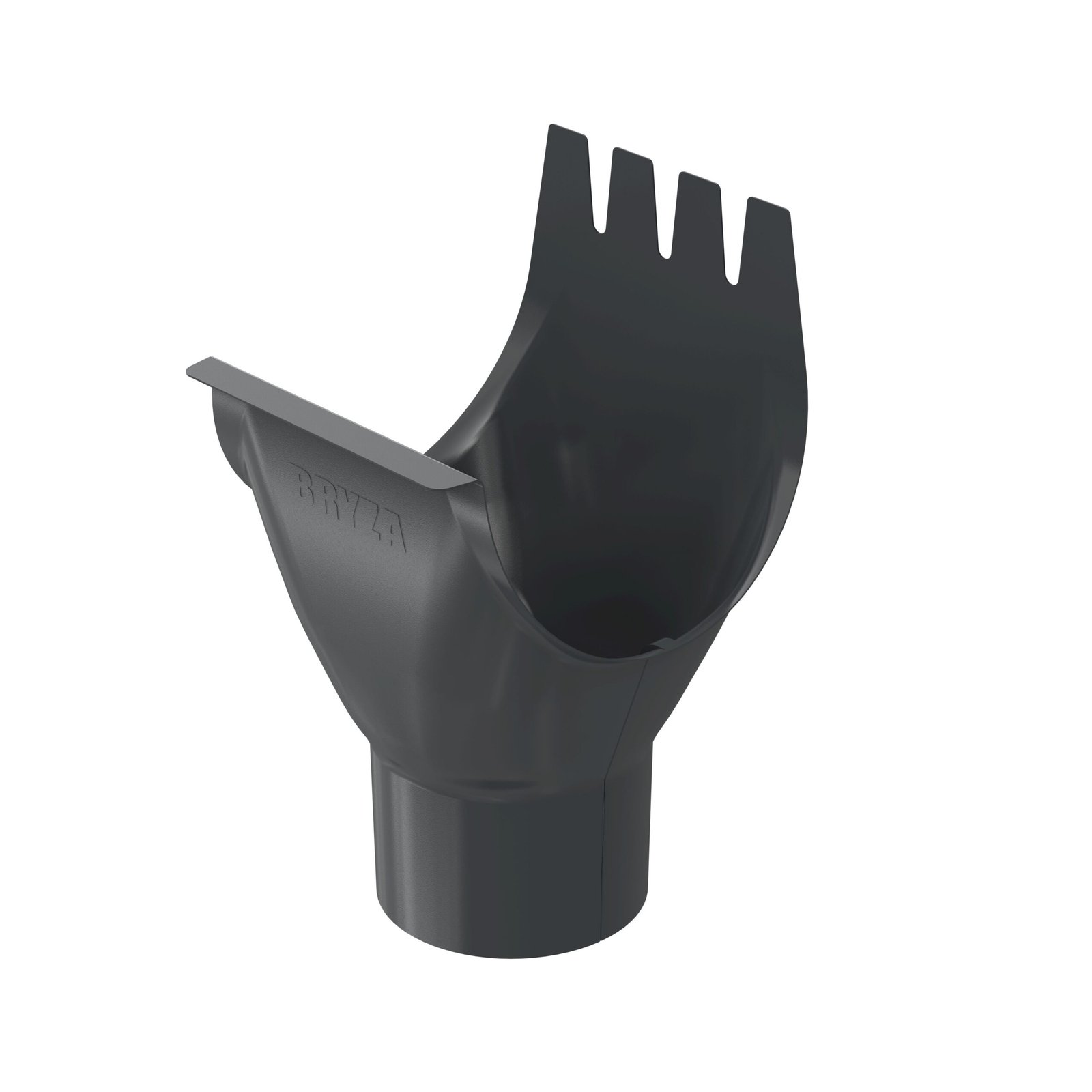 Лійка BRYZA STAL 125/90мм графіт Лійка BRYZA STAL 125/90мм графіт