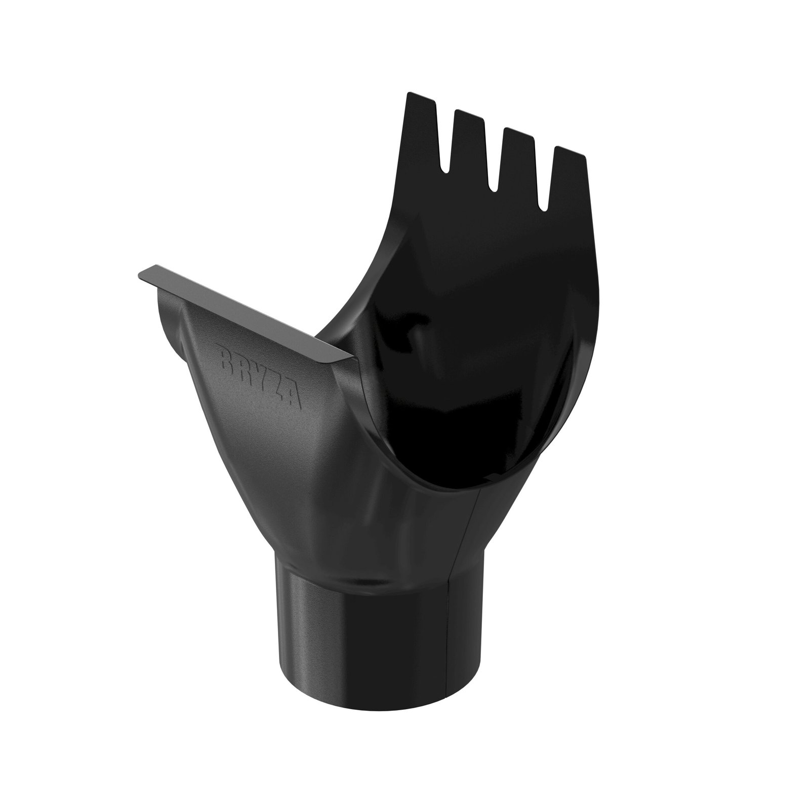 Лійка BRYZA STAL 125/90мм чорний Лійка BRYZA STAL 125/90мм чорний