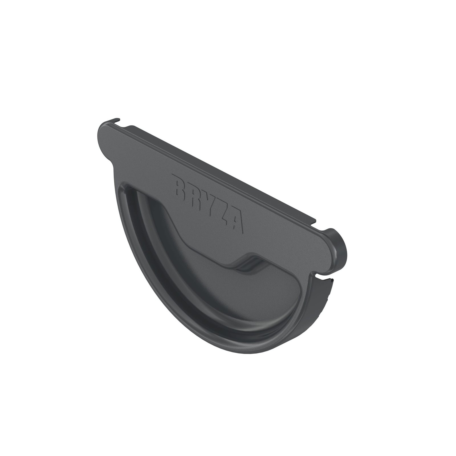 Заглушка ринви універсальна BRYZA STAL 125мм графіт Заглушка ринви універсальна BRYZA STAL 125мм графіт