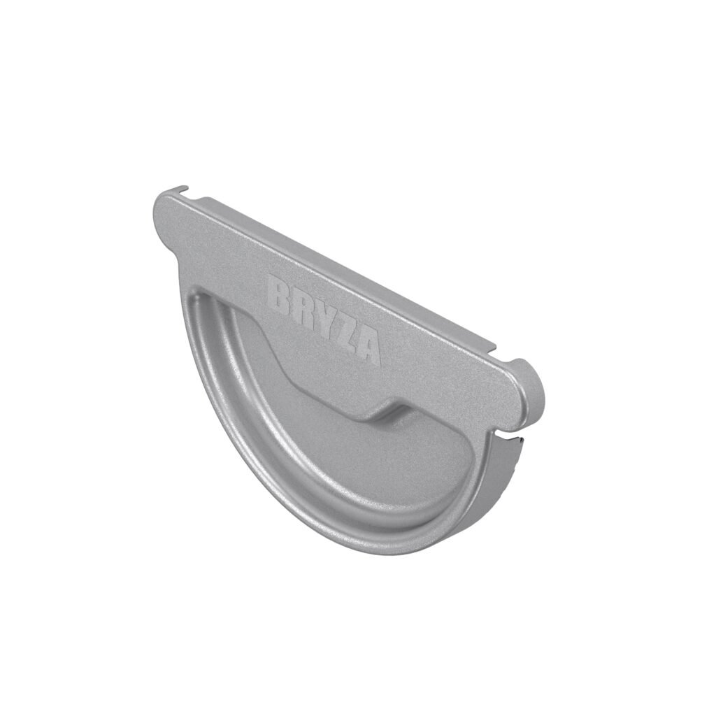 Заглушка ринви універсальна BRYZA STAL 125мм цинк