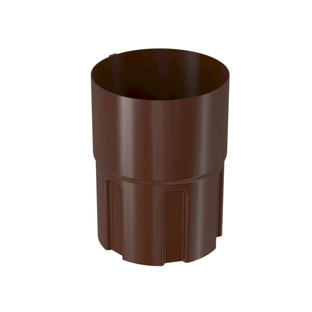 Муфта труби BRYZA STAL 90мм коричневий