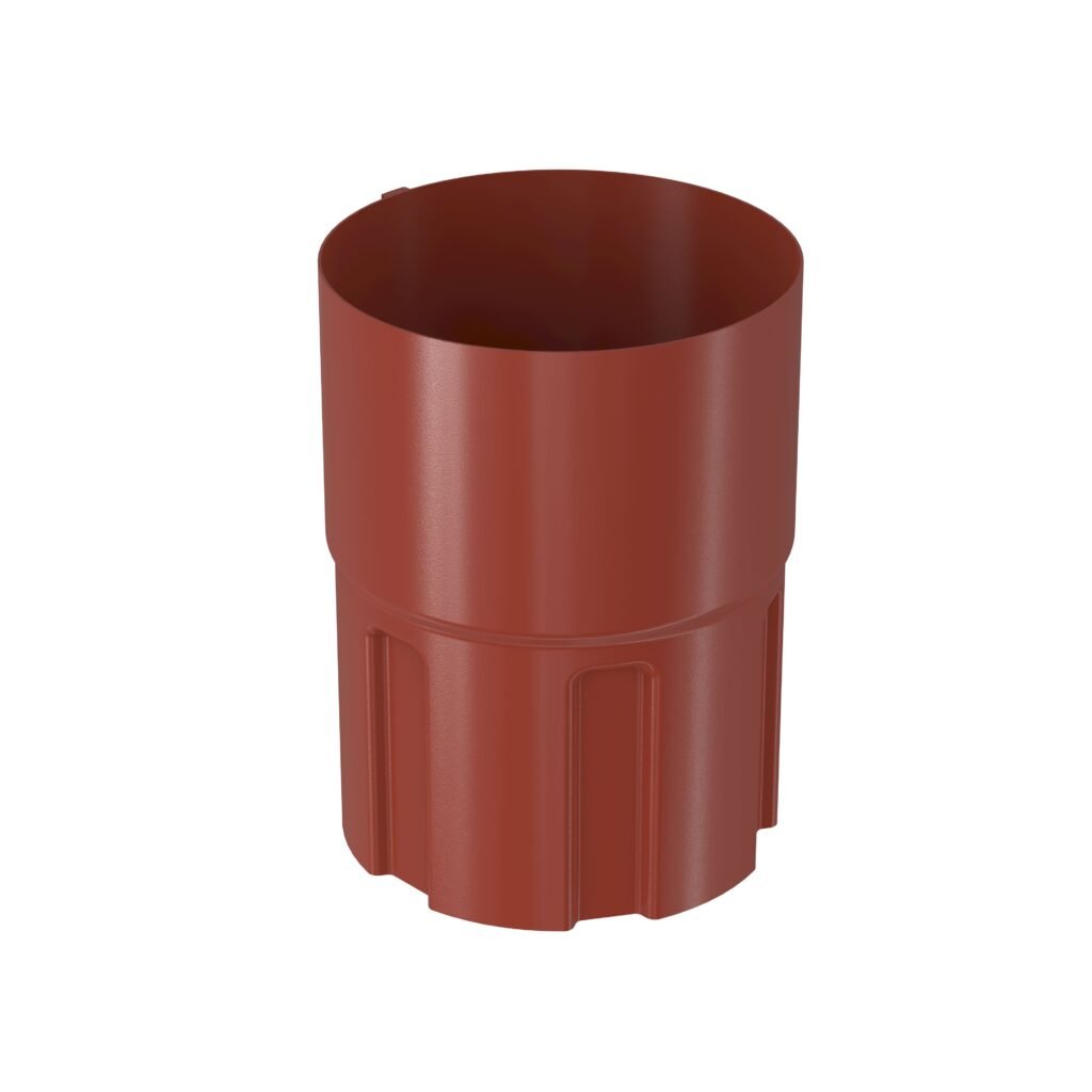 Муфта труби BRYZA STAL 90мм цегляний