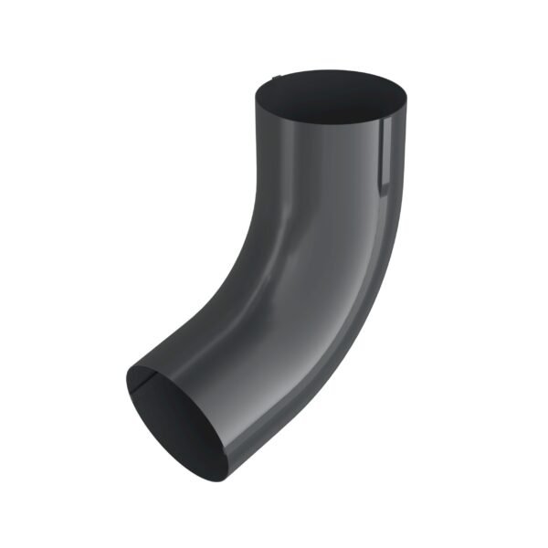 Коліно 72° BRYZA STAL 90мм графіт