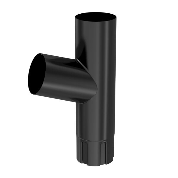 Трійник BRYZA STAL 90/90/90мм чорний