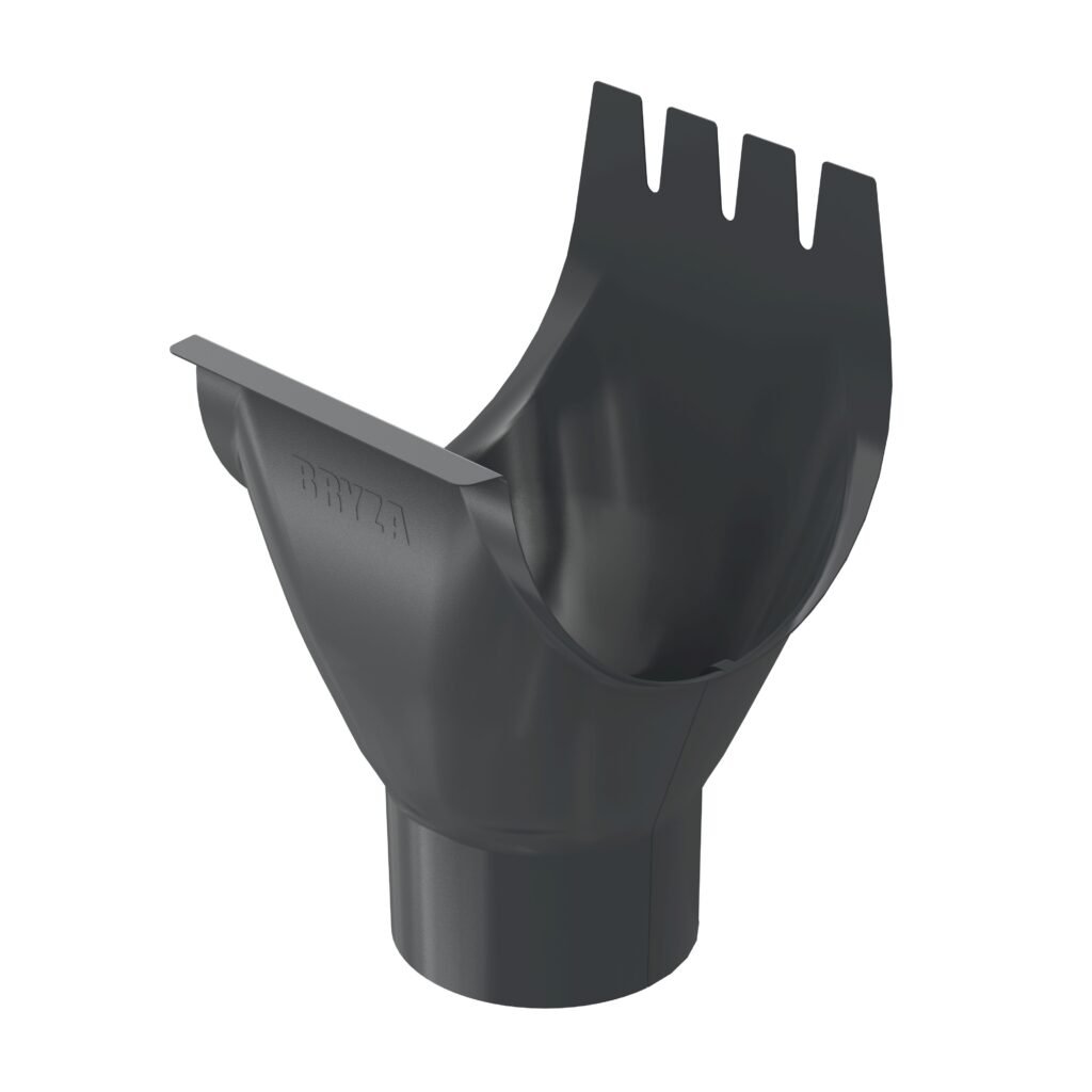 Лійка BRYZA STAL 150/100мм графіт