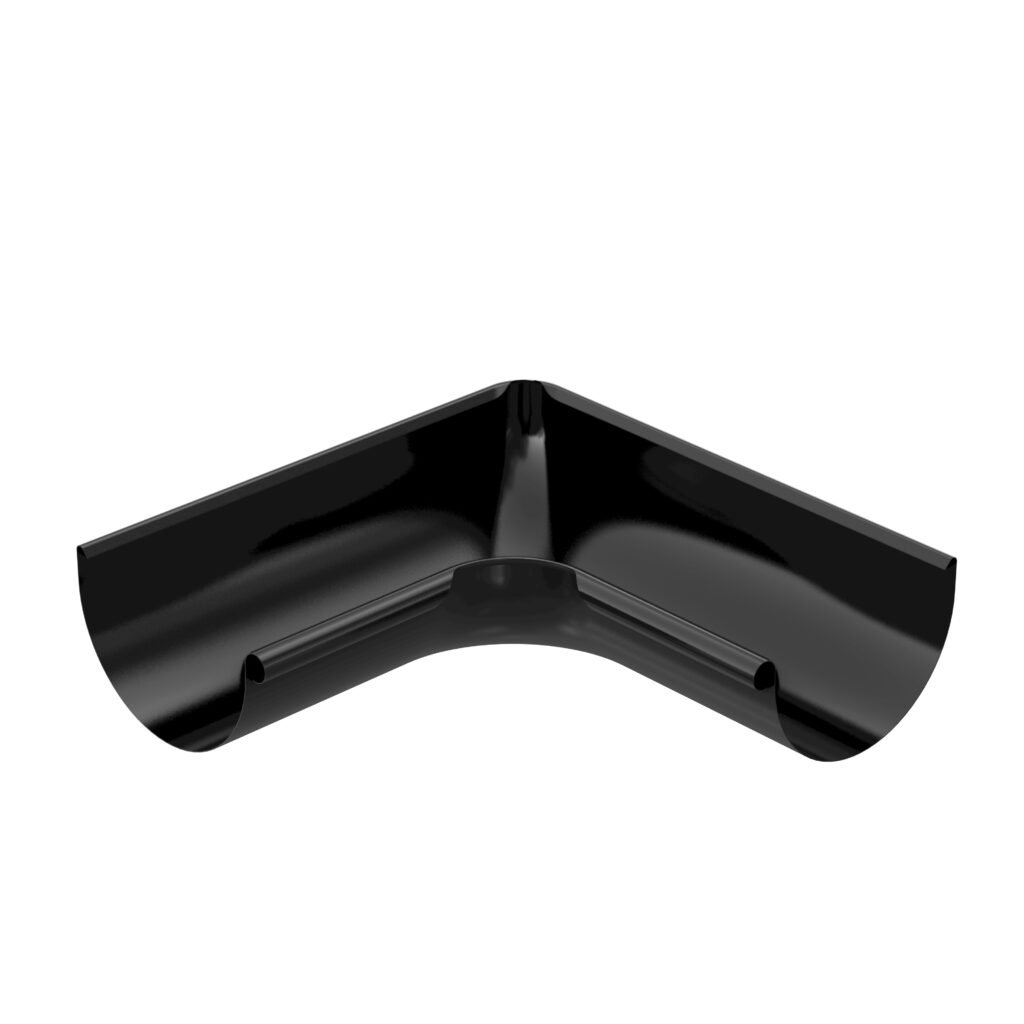 Кут внутрішній 90° BRYZA STAL 150мм чорний