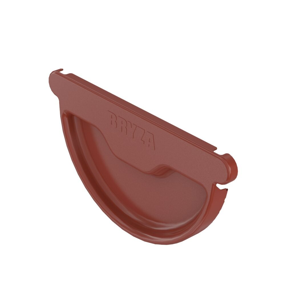 Заглушка ринви універсальна BRYZA STAL 150мм цегляний