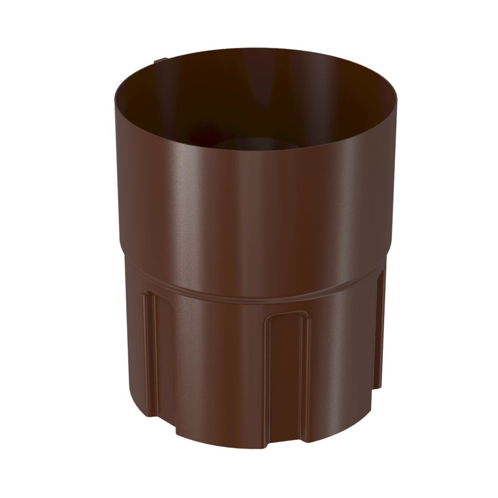 Муфта труби BRYZA STAL 100мм коричневий