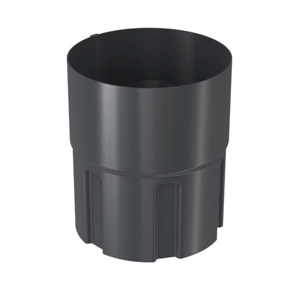 Муфта труби BRYZA STAL 100мм графіт