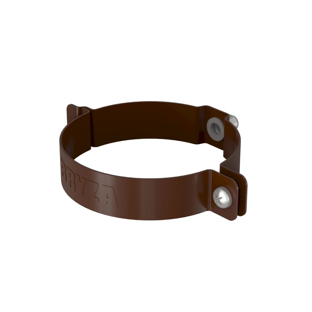 Хомут труби BRYZA STAL 100мм коричневий