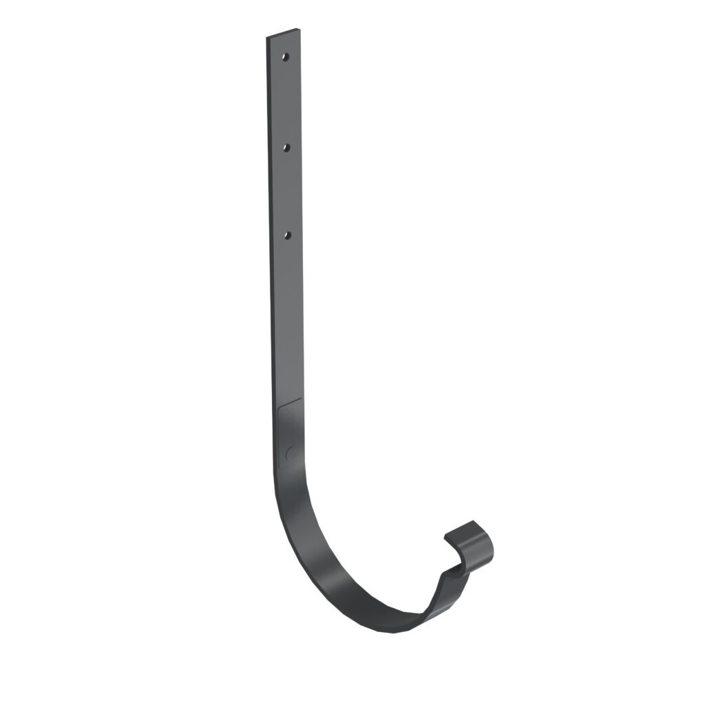 Кронштейн ринви прямий BRYZA STAL 150мм графіт