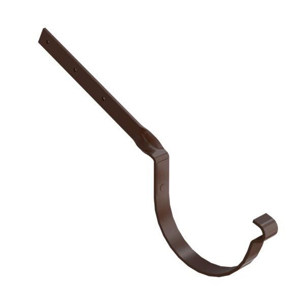 Кронштейн ринви зігнутий BRYZA STAL 150мм коричневий
