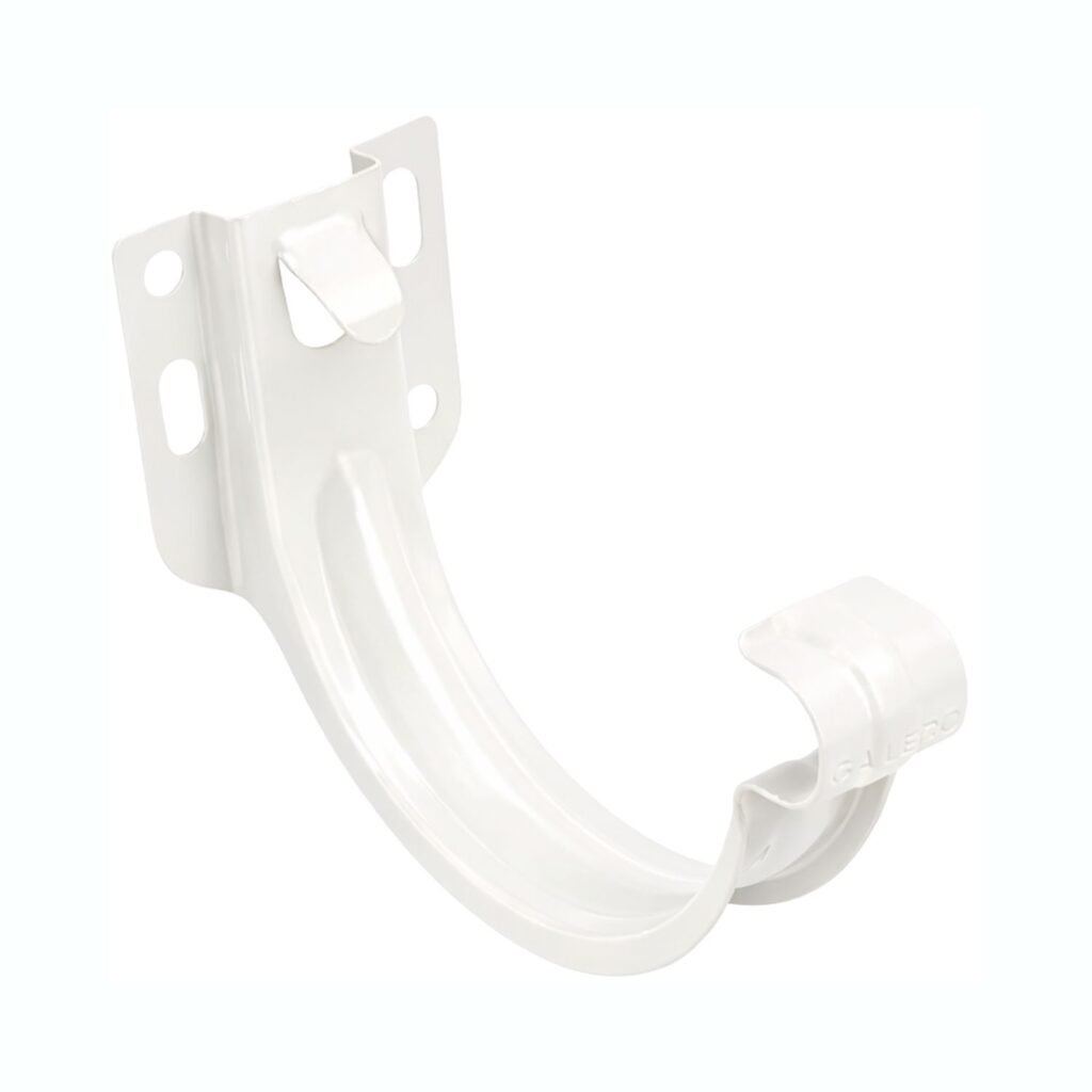 Кронштейн торцевий універсальний металевий Galeco PVC 130mm