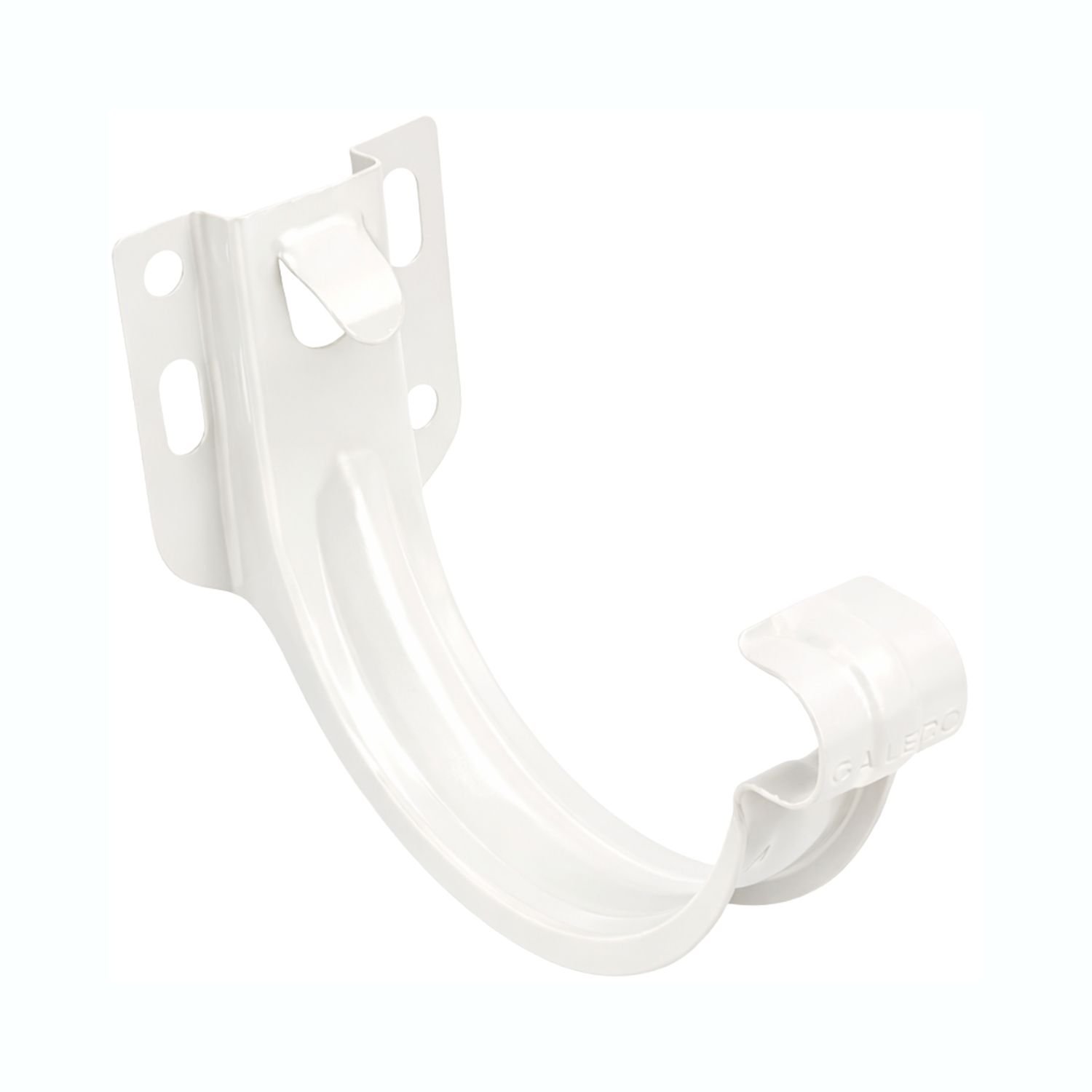 Кронштейн торцевий універсальний металевий Galeco PVC 130mm Кронштейн торцевий універсальний металевий Galeco PVC 130mm