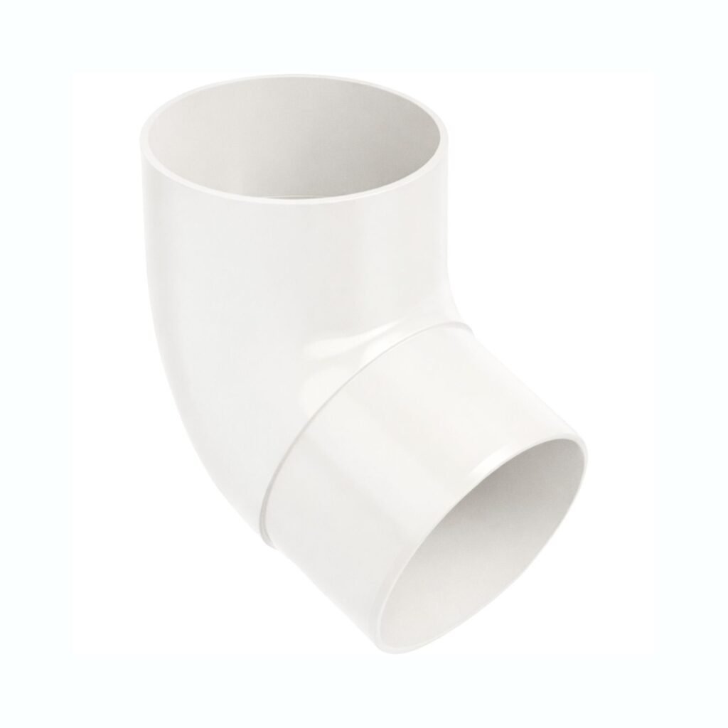 Коліно Galeco PVC 80mm/67°