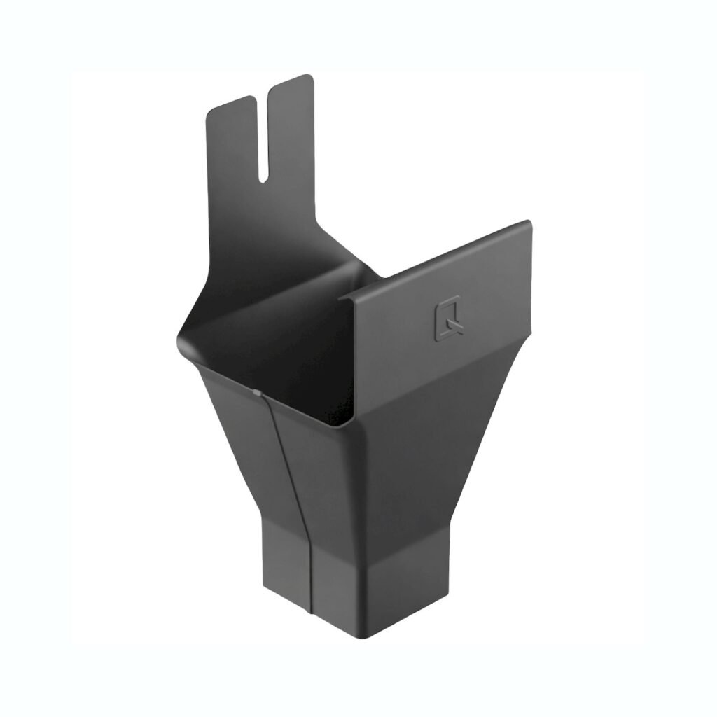 Лійка підвісна сталева Galeco QSTALYO PRO 125mm/80x80mm